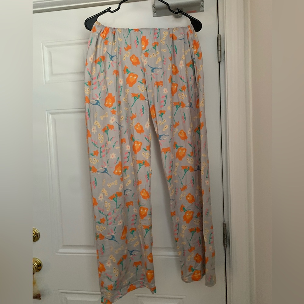 Floral Calcifer Sleep Pants